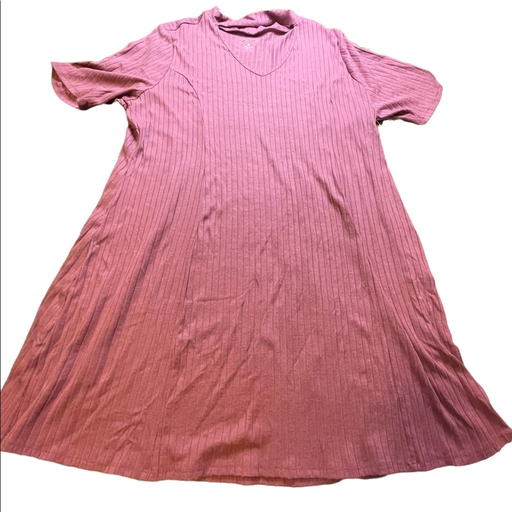 Arizona jeans plus dress crushed berry size 3X NWT super cute